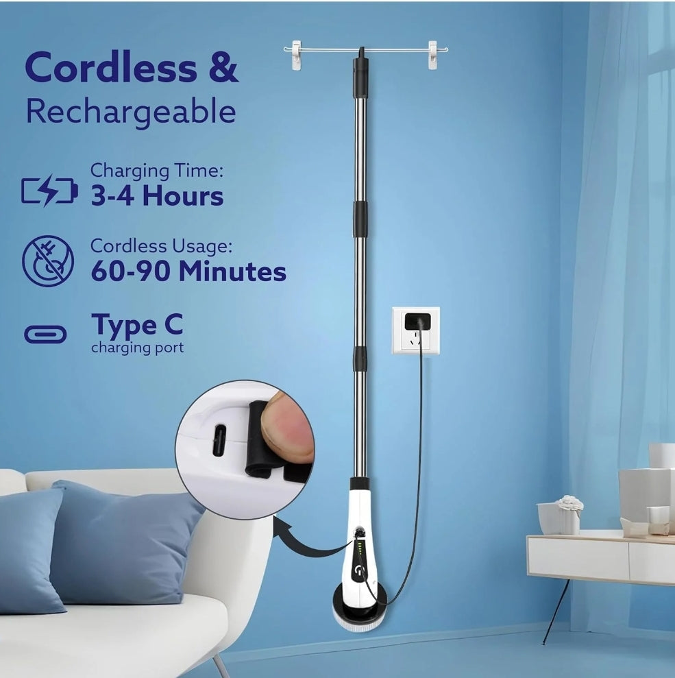 UtopiaWorld 9-in-1 Electric Scrubber