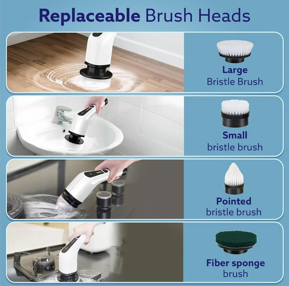UtopiaWorld 9-in-1 Electric Scrubber