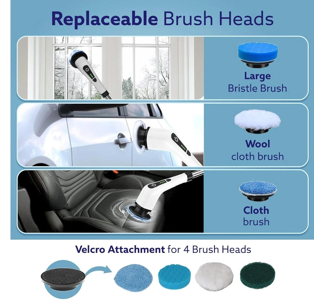 UtopiaWorld 9-in-1 Electric Scrubber