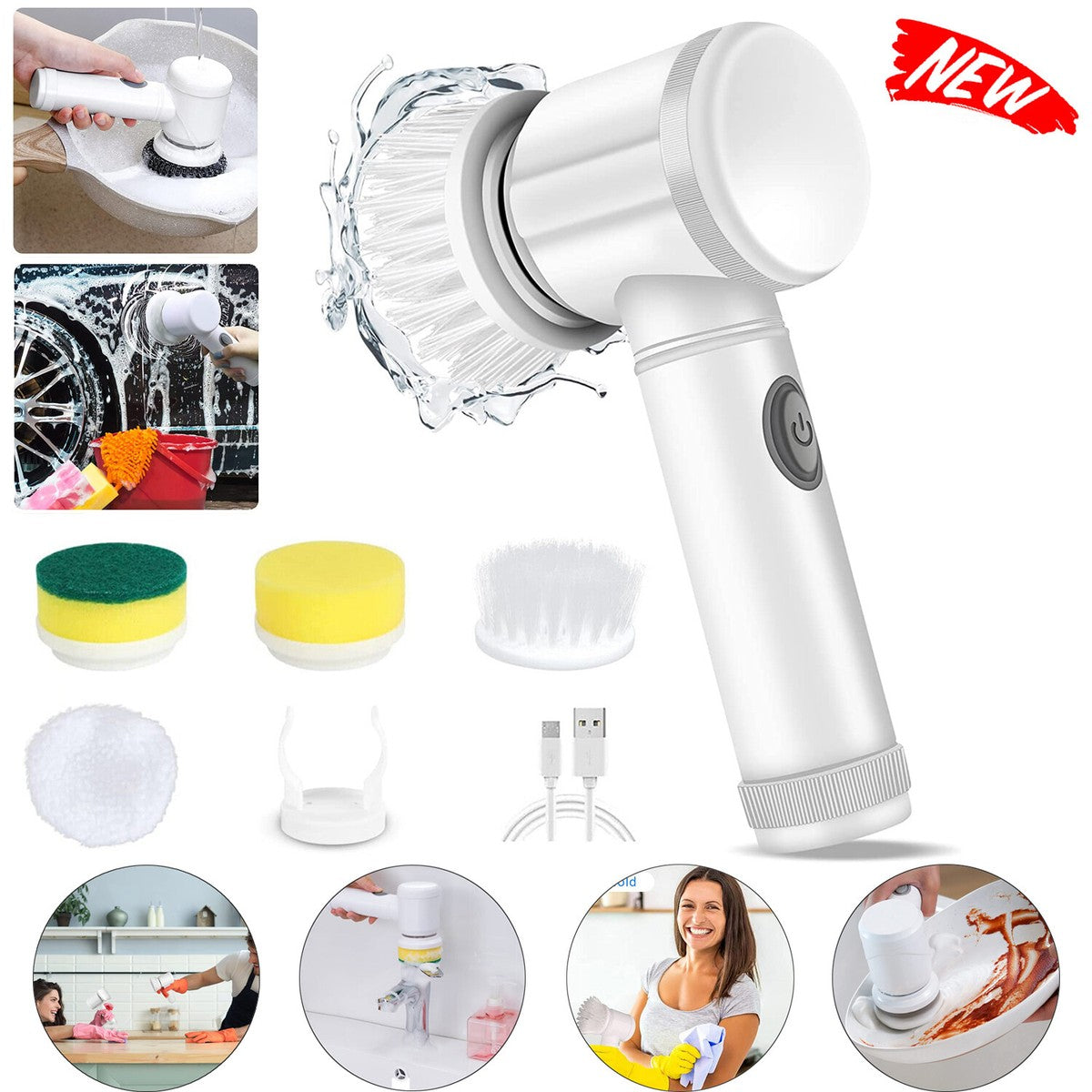 UTOPIA WORLD - ELECTRIC CLEANING BRUSH
