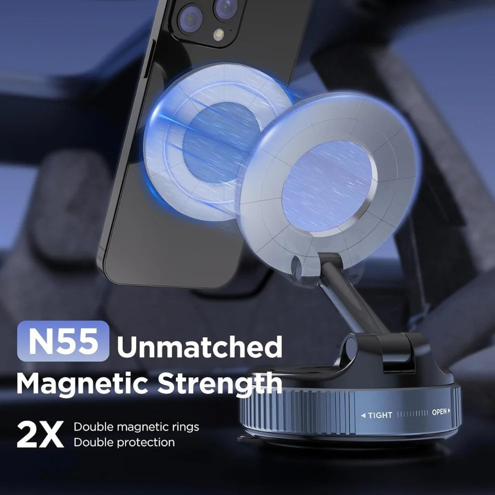 Vacuum Suction Magnetic phone holder