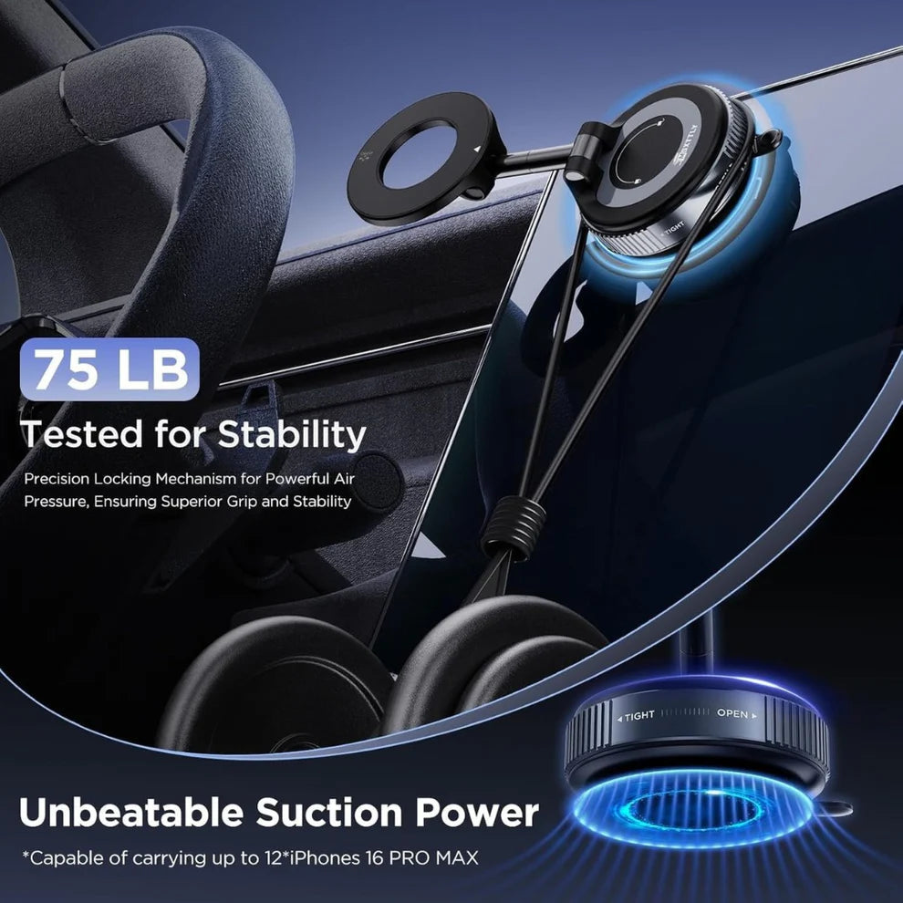Vacuum Suction Magnetic phone holder